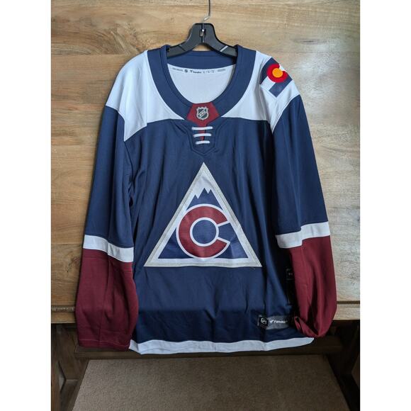 Colorado Avalanche Jersey Mens XL Multicolor Fanatics NHL Hockey Sports Pullover